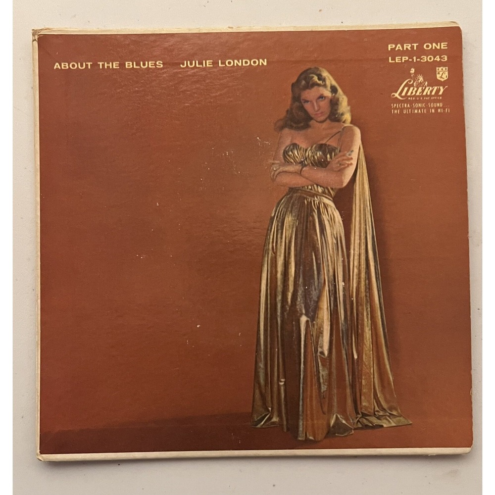 Julie London About the Blues   Record Album Vinyl‎ LP
